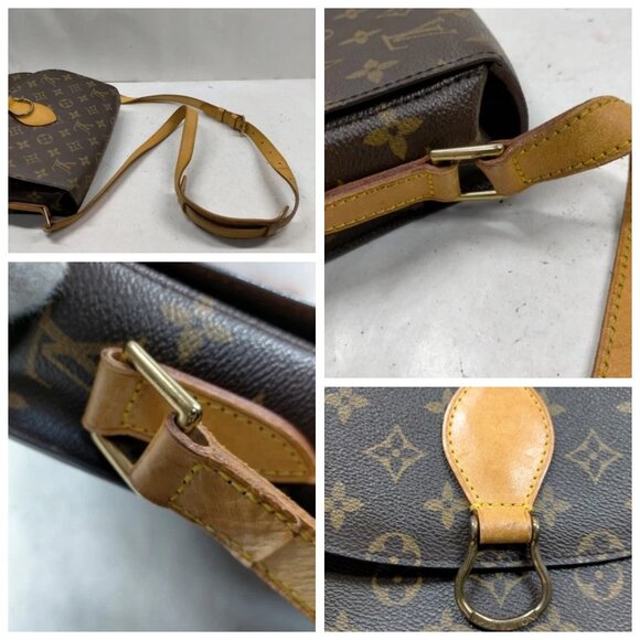 Louis Vuitton Monogram Shoulder Bag with Yellow Strap - Picture 7 of 13